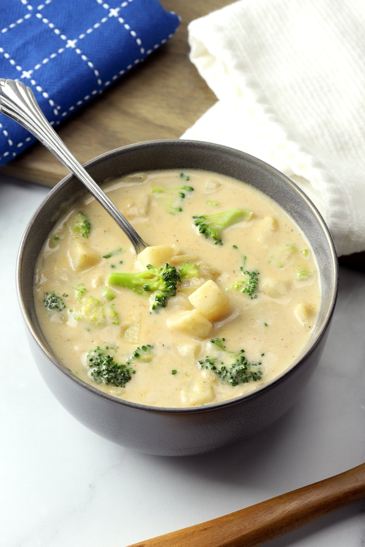 Easy Potato Soup With Hash Browns
 Hash Brown Potato Broccoli Soup The Toasty Kitchen