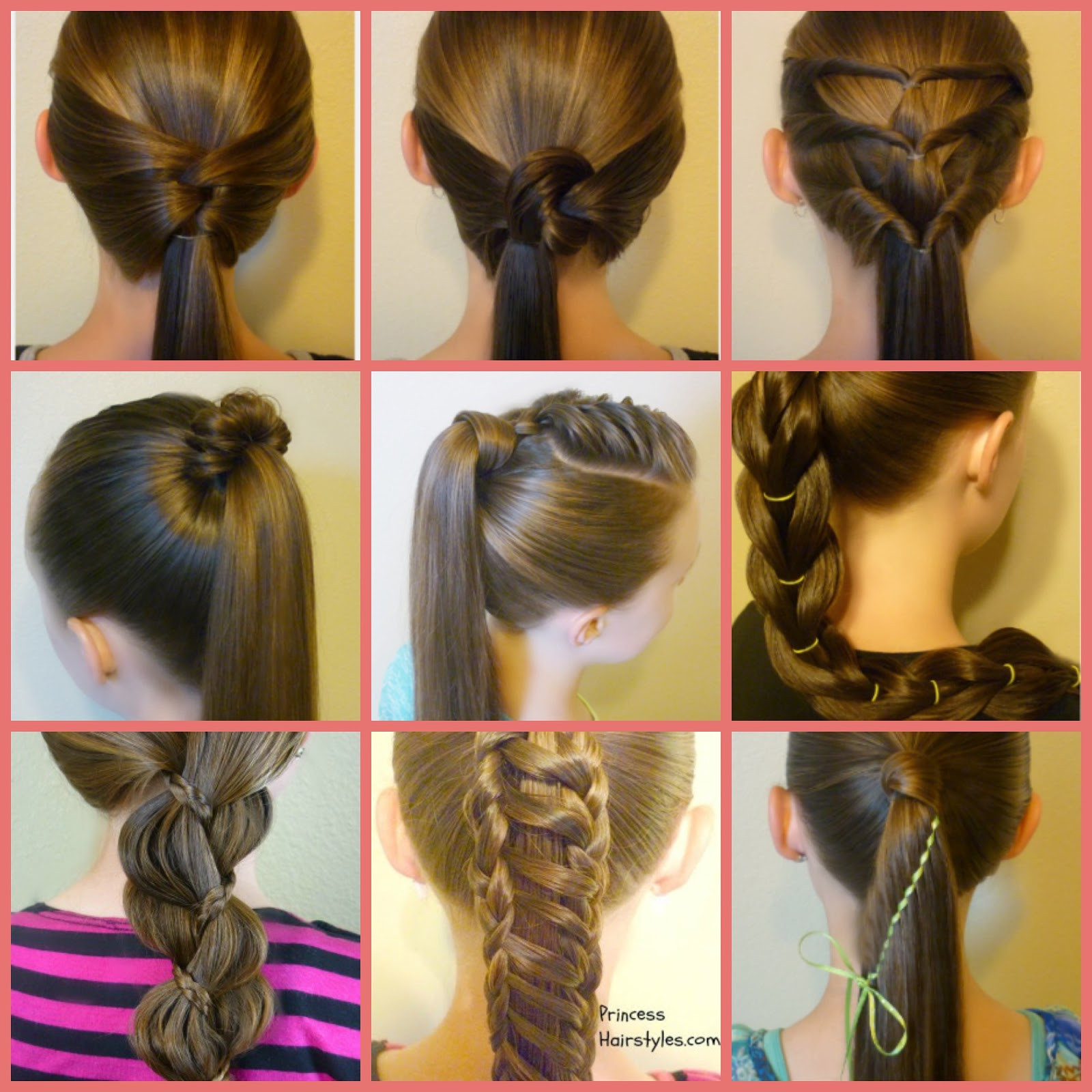 Easy Princess Hairstyles
 10 Easy Ponytail Hairstyles