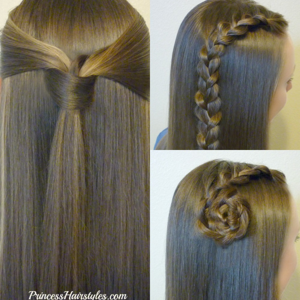 Easy Princess Hairstyles
 3 Quick and Easy Back To School Hairstyles Part 1