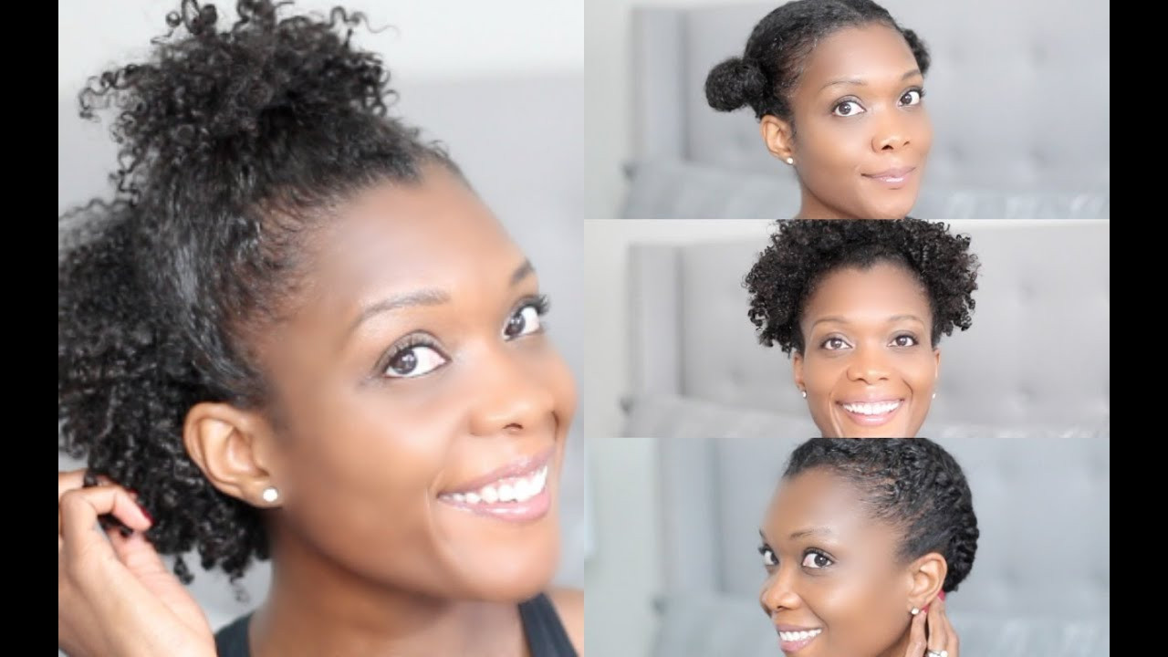 Easy Quick Natural Hairstyles
 4 Quick & Easy Gym Hairstyles for Short Natural Hair