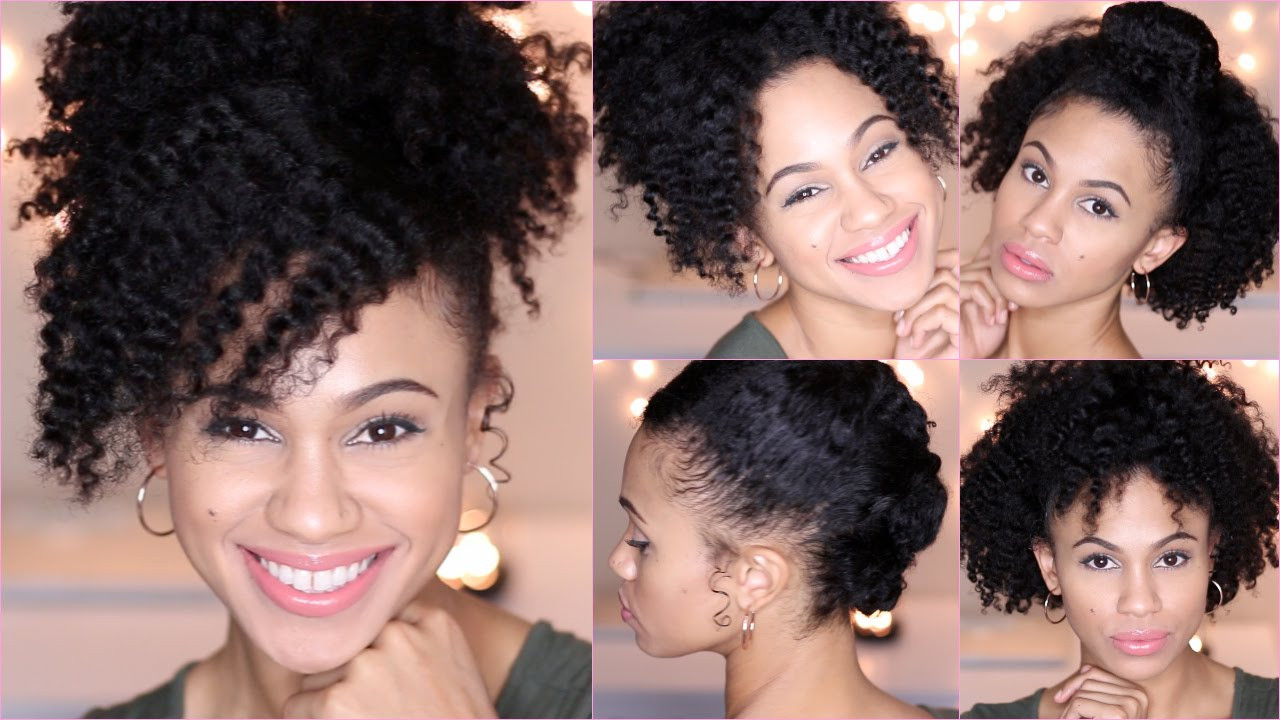 Easy Quick Natural Hairstyles
 5 Quick and Easy Hairstyles for Short Natural Hair