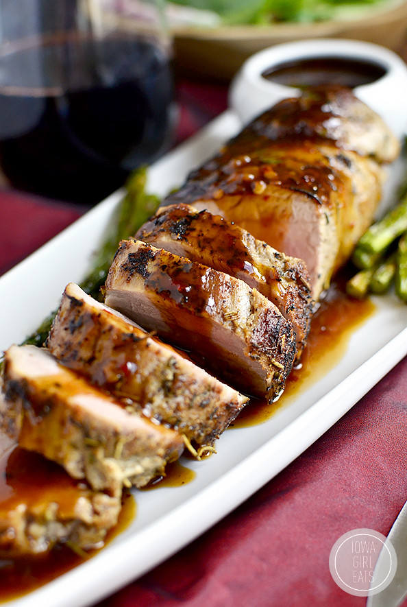Easy Sauces For Pork Tenderloin
 Quick Roasted Pork Tenderloin with Fig and Chili Sauce