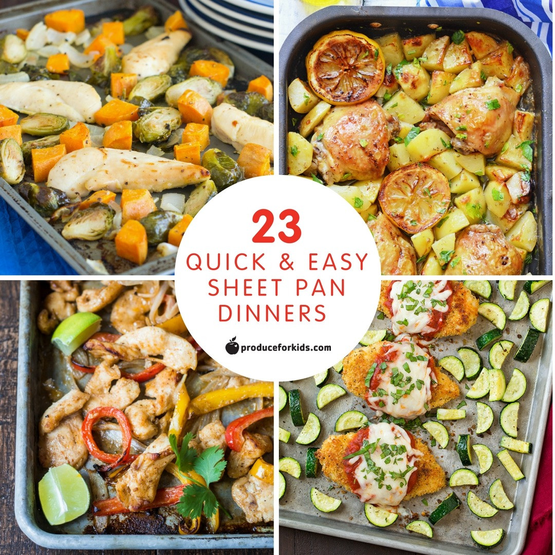 Easy Sheet Pan Dinners
 23 Quick & Easy Sheet Pan Dinners 1