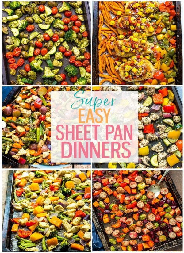 Easy Sheet Pan Dinners
 25 Super Easy Sheet Pan Dinners for Busy Weeknights The