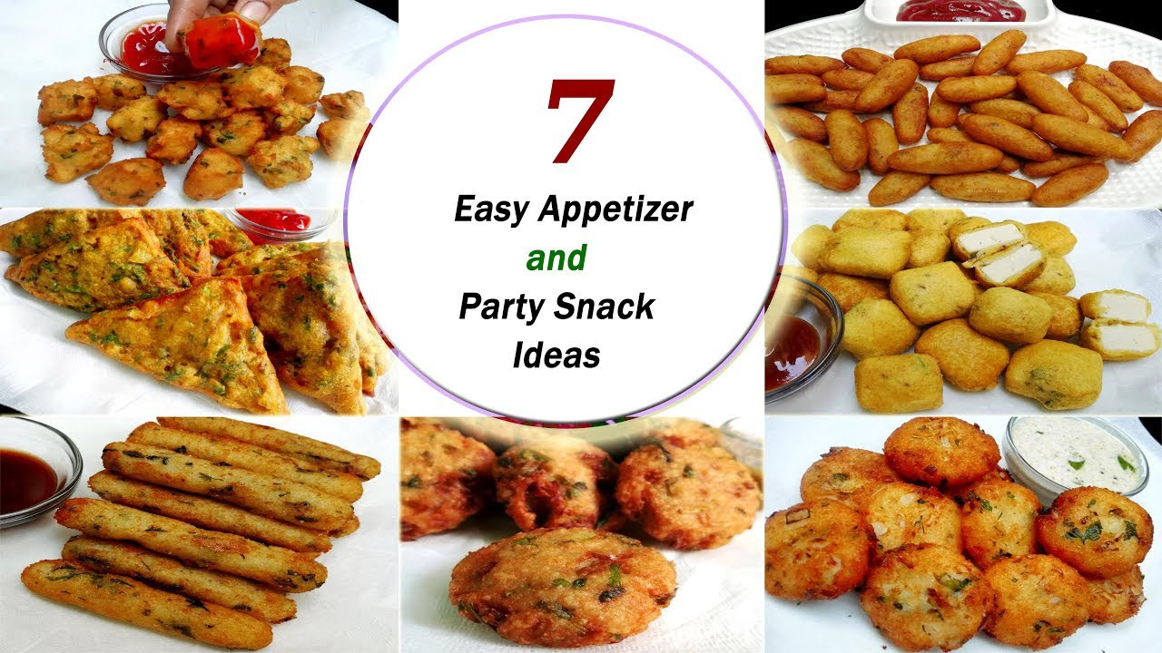 Easy Snacks Recipes
 7 Easy Appetizer and Party Snack Ideas Instant & Quick