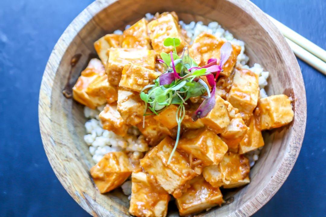 Easy Spicy Tofu Recipes
 Tofu with Spicy Peanut Sauce