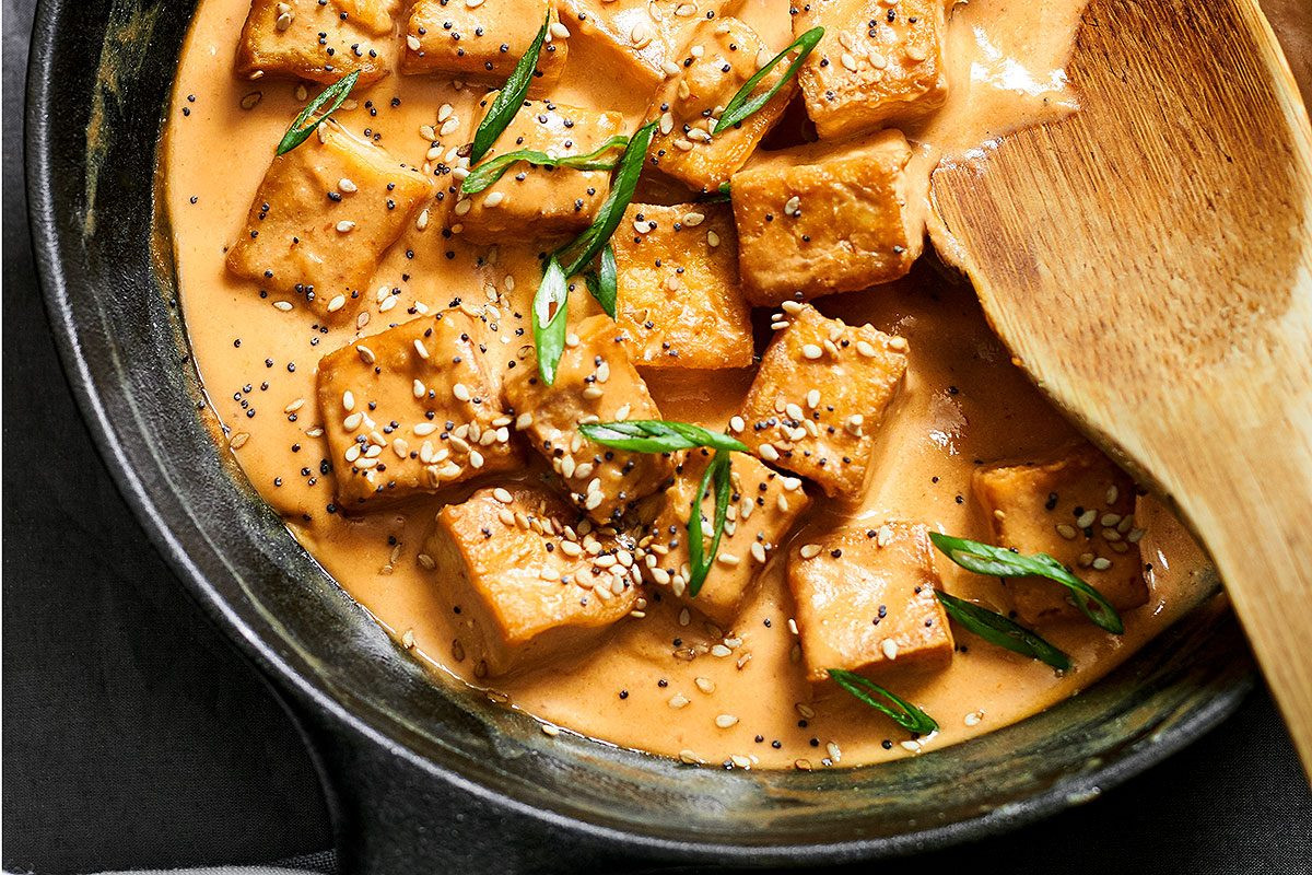 Easy Spicy Tofu Recipes
 Tofu Stir Fry Recipe with Tahini Sauce — Eatwell101