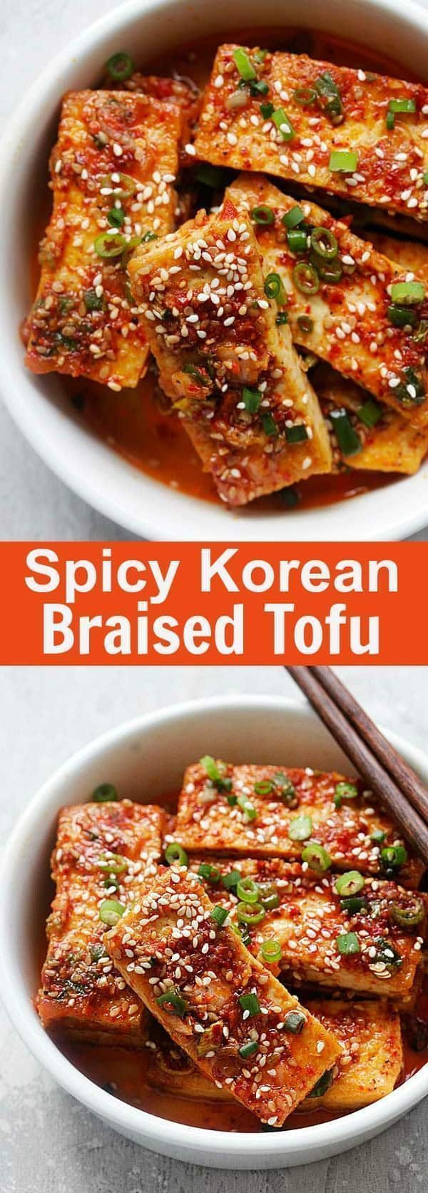 Easy Spicy Tofu Recipes
 Spicy Korean Tofu quick and easy Korean braised tofu