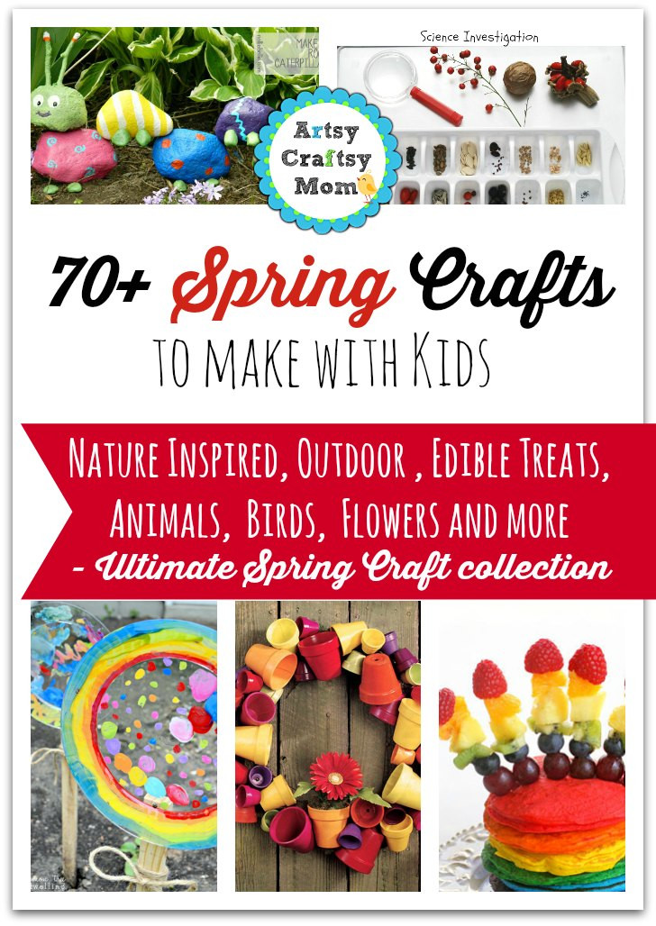Easy Spring Crafts For Toddlers
 72 Fun Easy Spring Crafts for Kids Artsy Craftsy Mom