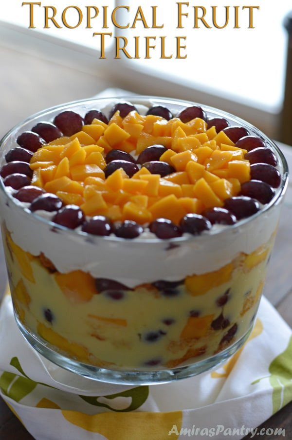 Easy Summer Dessert Recipes
 Simple summer desserts Tropical Fruit Trifle recipe