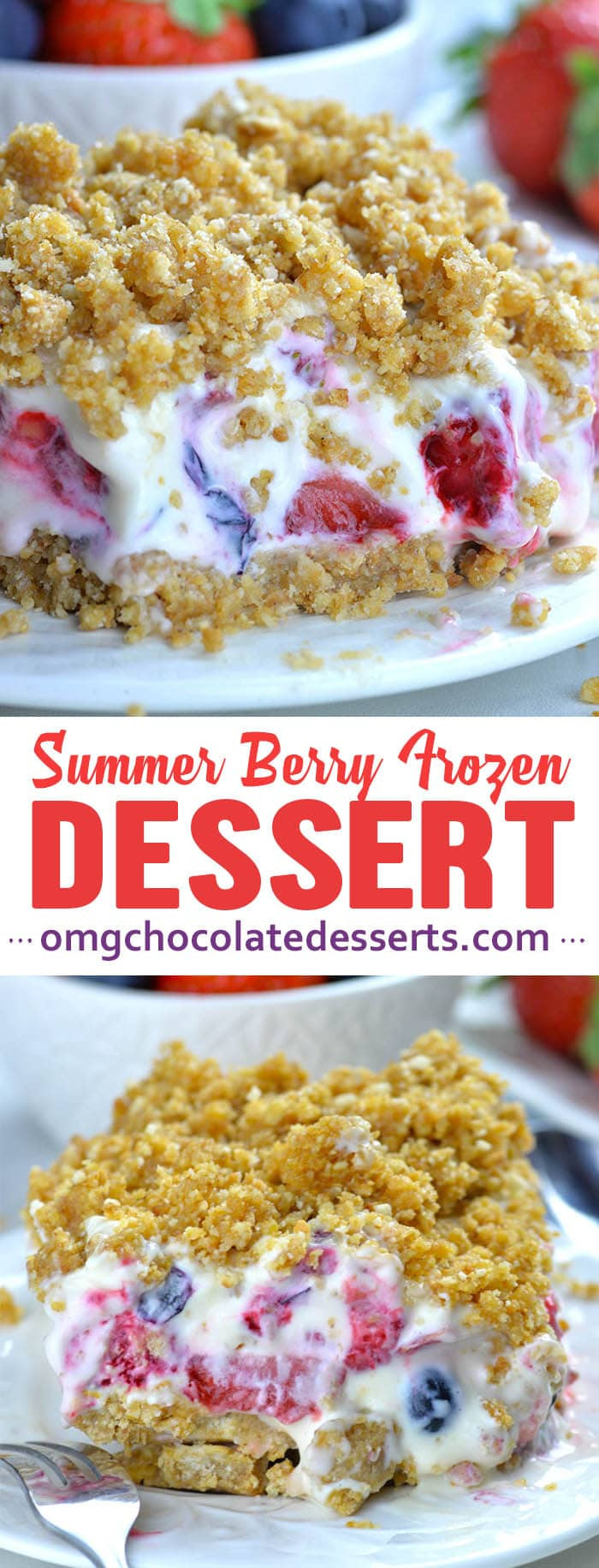 Easy Summer Dessert Recipes
 Summer Berry Frozen Dessert