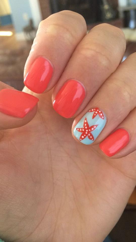 Easy Summer Nail Designs
 46 Super Easy Summer Nail Art Designs For The Love Spring