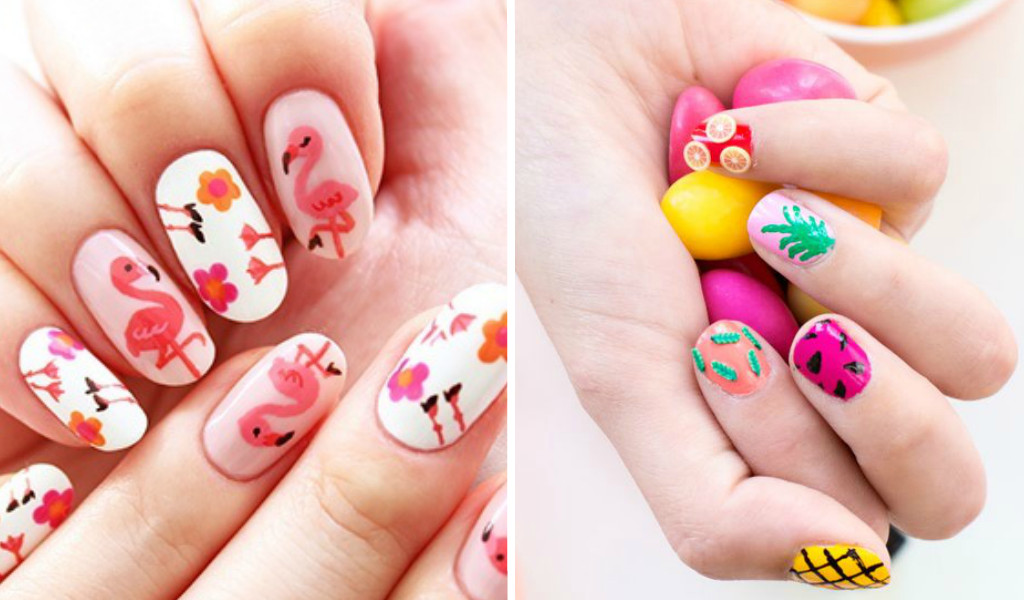 Easy Summer Nail Designs
 13 Cool DIY Summer Nail Art Ideas Perfect for Vacation