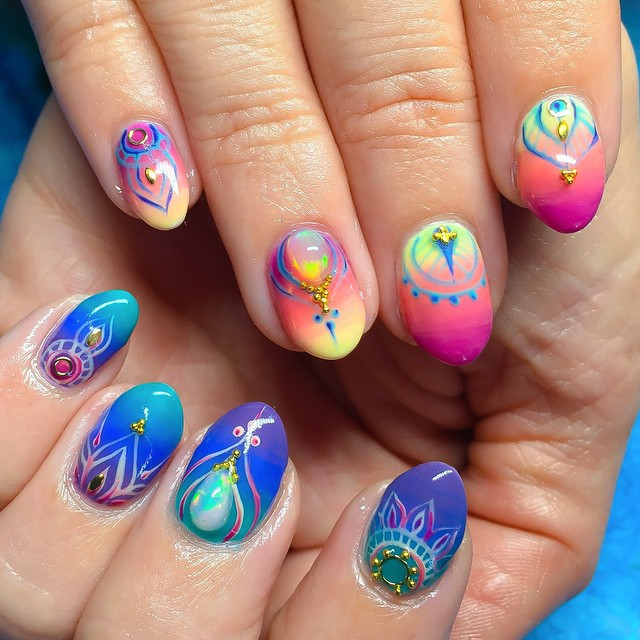 Easy Summer Nail Designs
 46 Super Easy Summer Nail Art Designs For The Love Spring