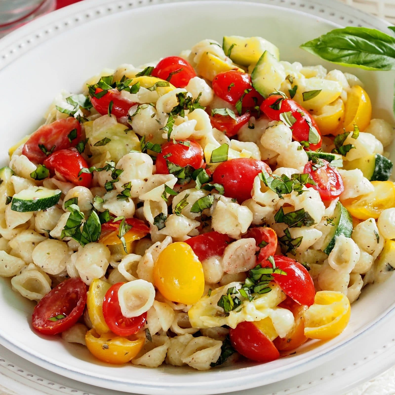 Easy Summer Pasta Salad
 Summer Pasta Salad with Boursin Simply Sated