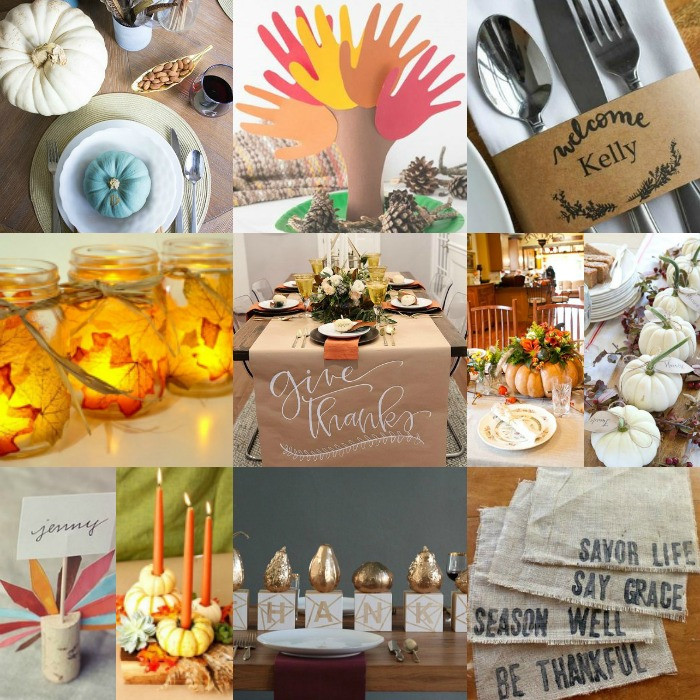 Easy Thanksgiving Table Decorations
 Thanksgiving Table Decor Ideas 20 Thanksgiving Table