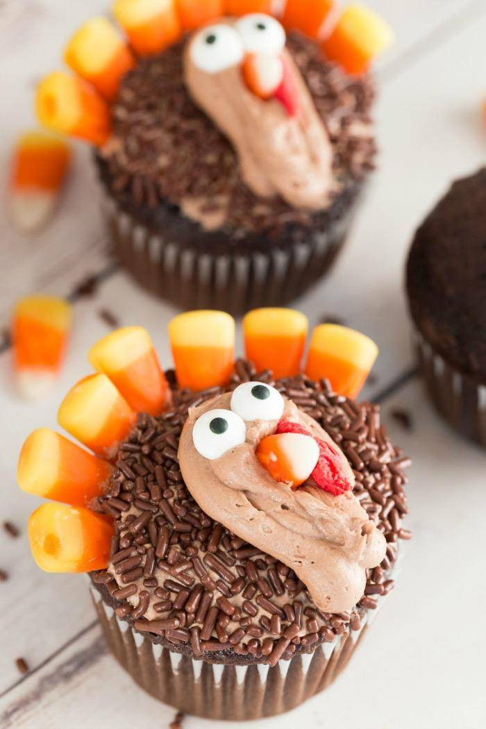 Easy Thanksgiving Turkey
 Easy Turkey Cupcakes Recipe