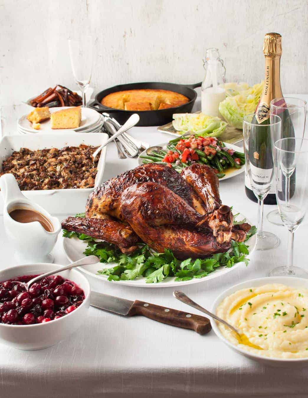 Easy Thanksgiving Turkey
 Easy Thanksgiving Christmas Menu 8 dishes
