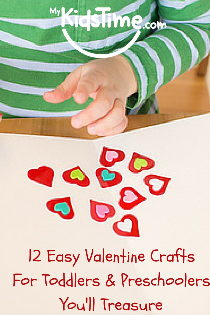 Easy Valentine Crafts For Preschoolers
 12 Easy Valentine Crafts for Toddlers & Preschoolers You
