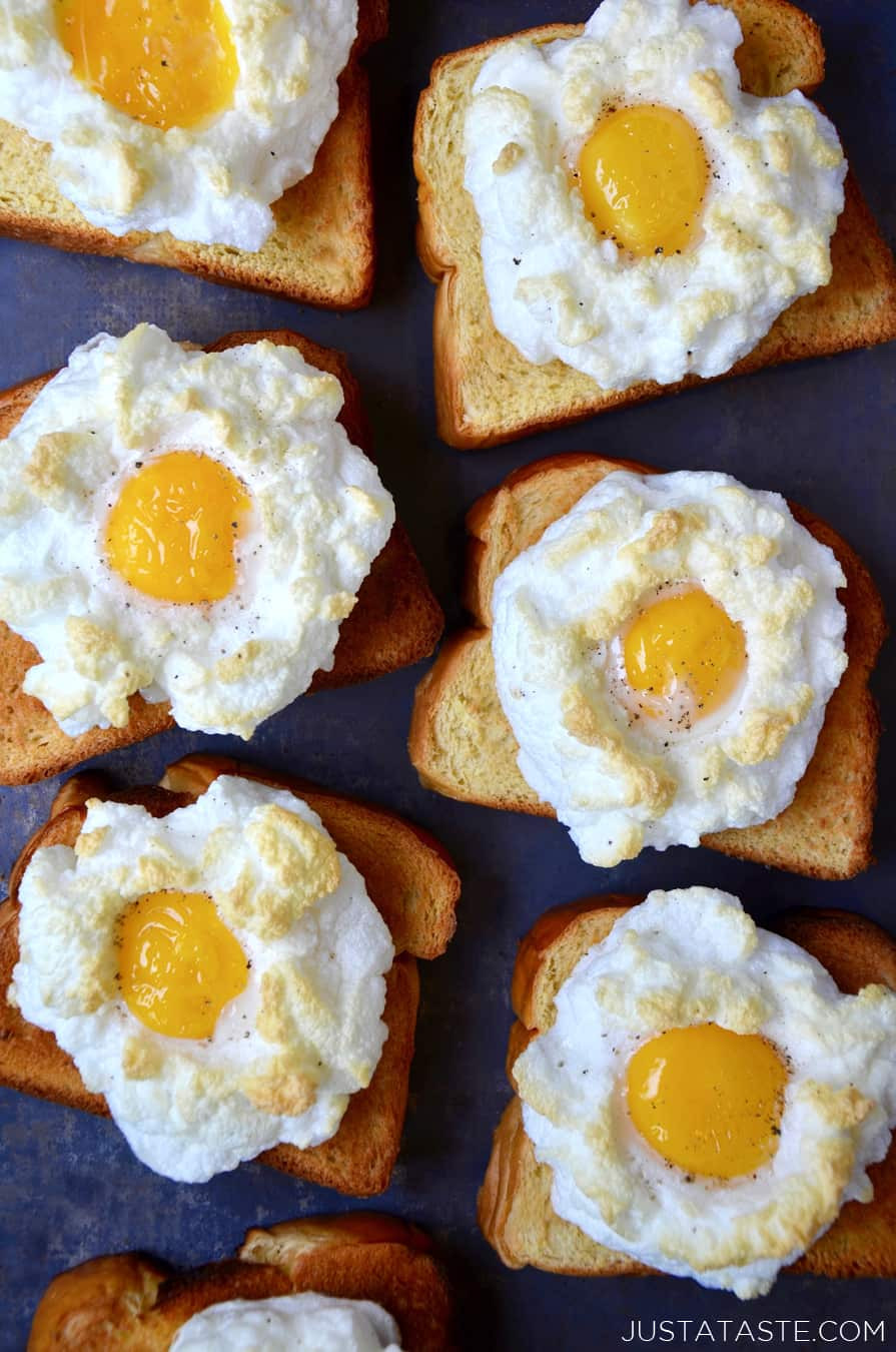 Egg Cloud Bread
 Cloud Eggs on Toast