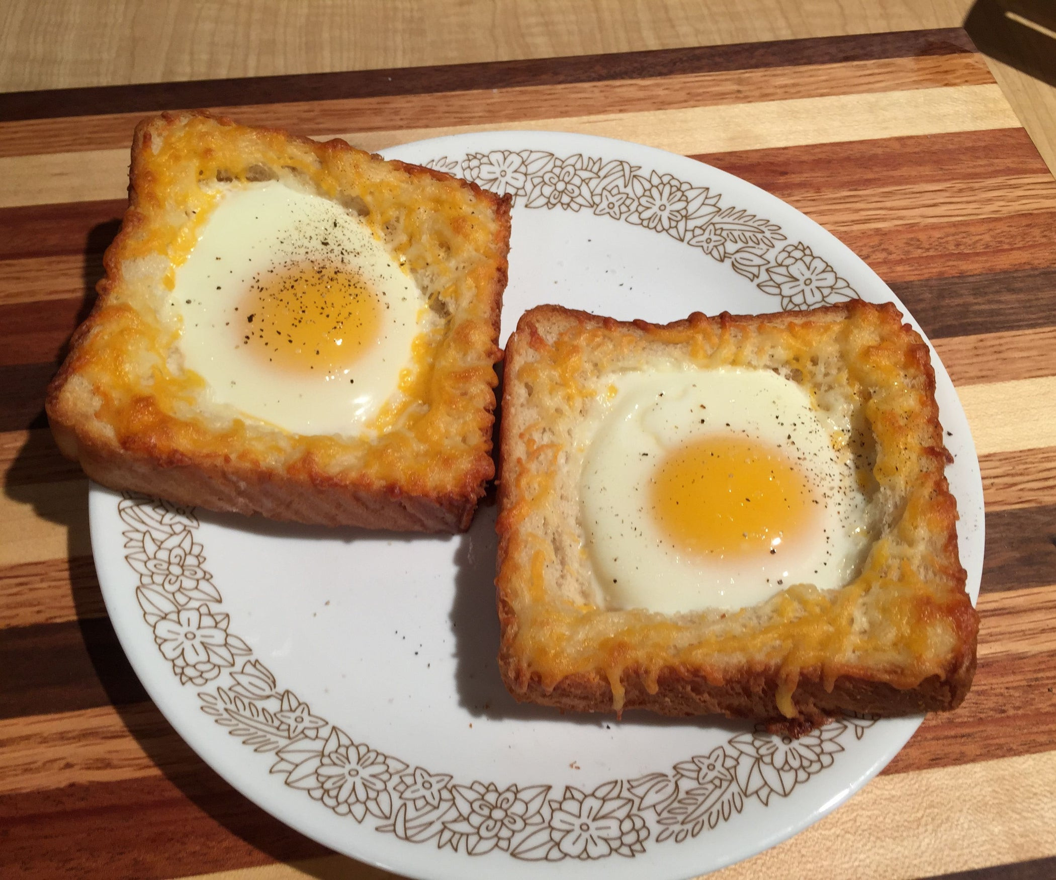 Egg Fried Bread
 Cheese Egg Toast 5 Steps with Instructables