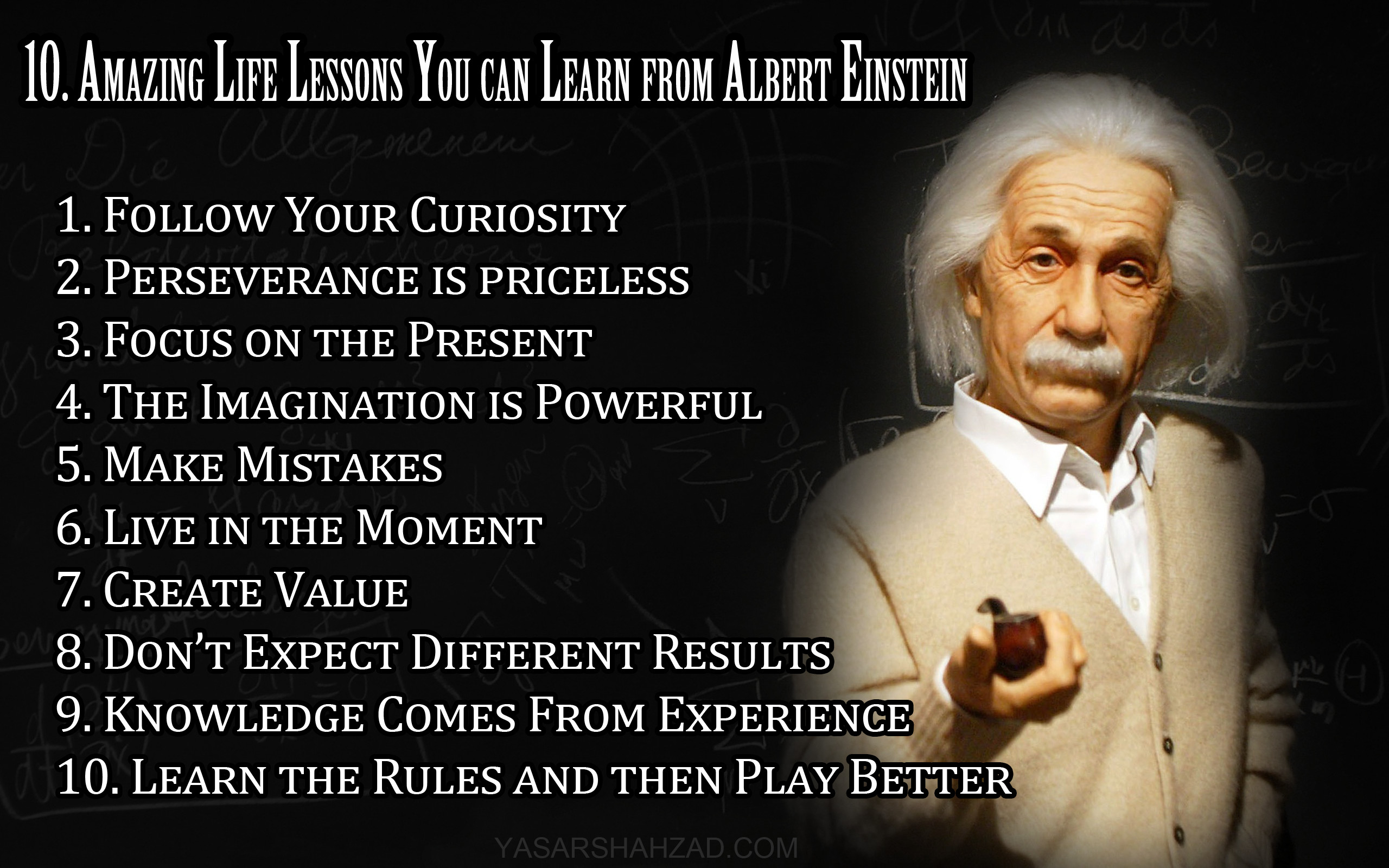 Einstein Quotes Education
 10 LIFE LESSONS YOU CAN LEARN FROM EINSTEIN