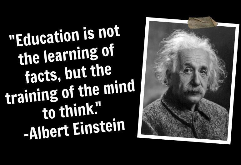 Einstein Quotes Education
 QUOTATION “ Education” Albert Einstein