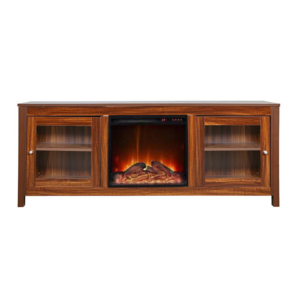 Electric Fireplace Cabinet
 Y Decor 19 in Wide Electric Fireplace Insert and