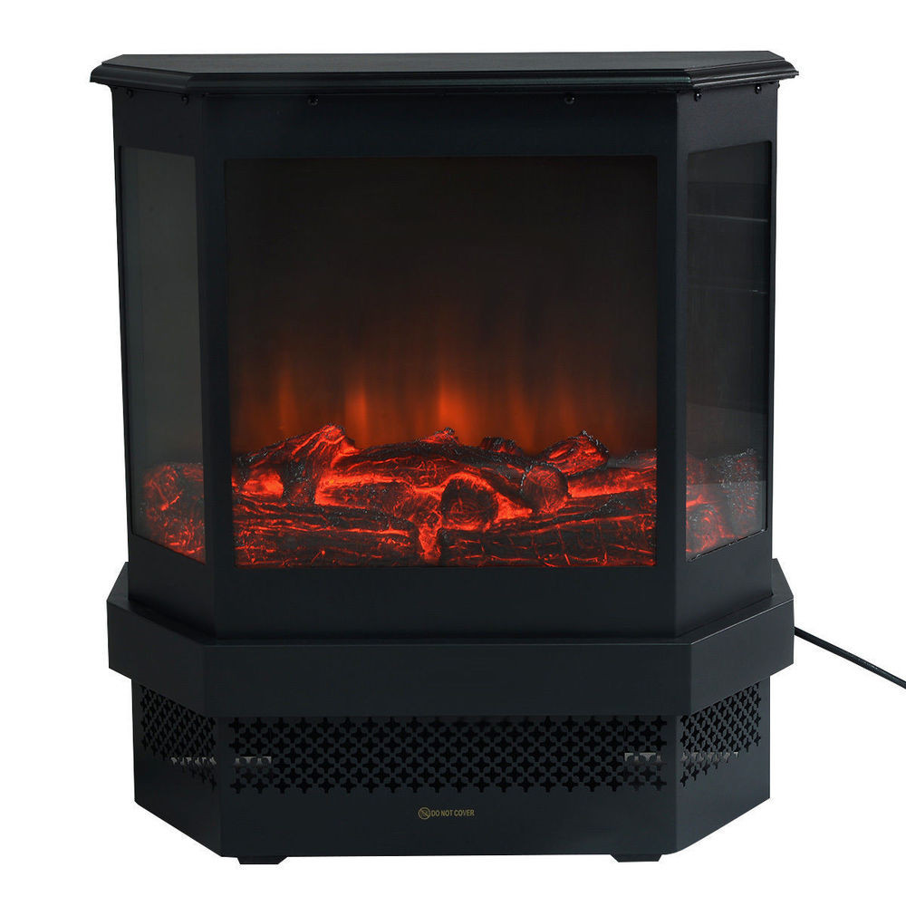 Electric Fireplace Logs With Heater
 23” Electric Fireplace 1500W Adjustable Heater Fire