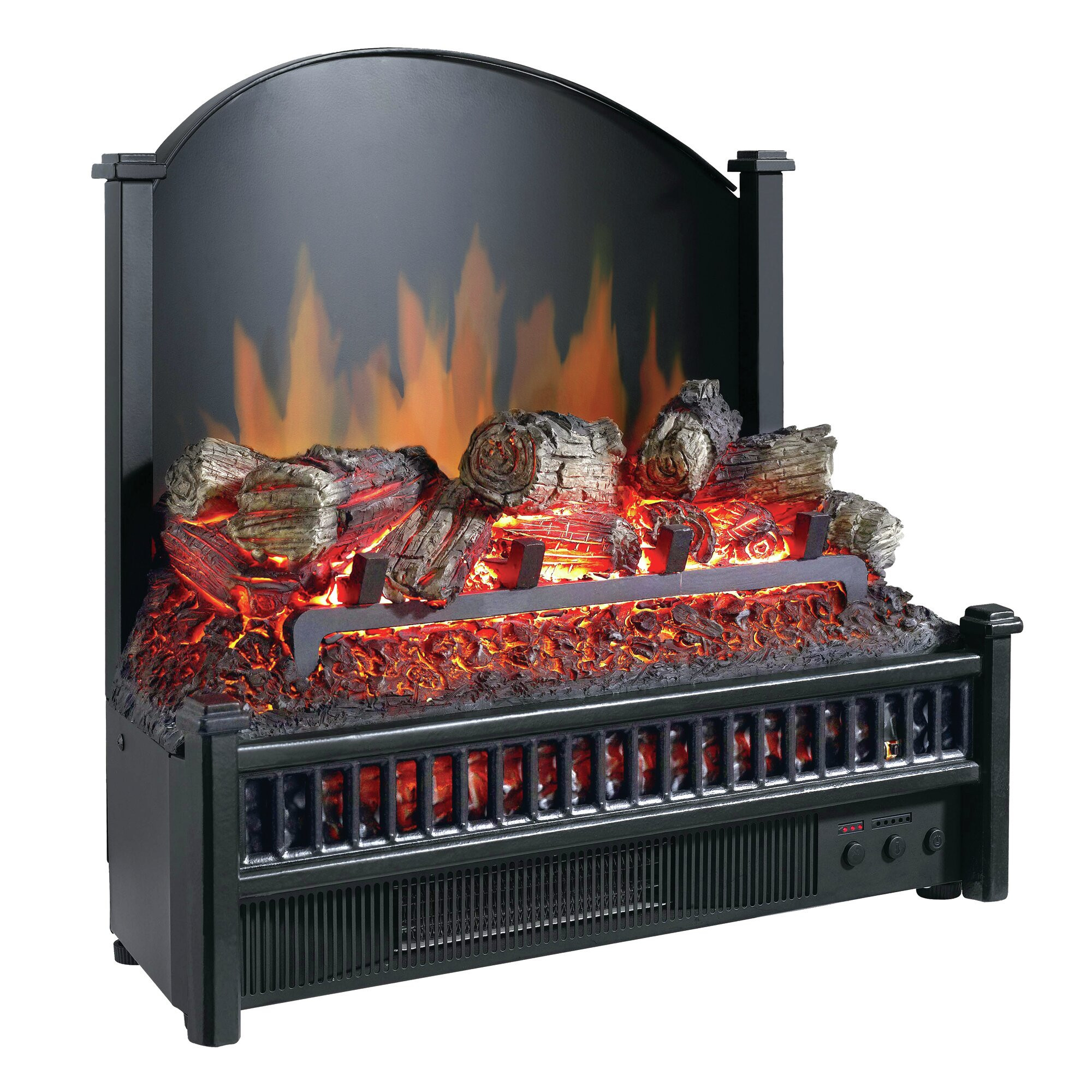 Electric Fireplace Logs With Heater
 Pleasant Hearth Electric Fireplace Logs Heater & Reviews
