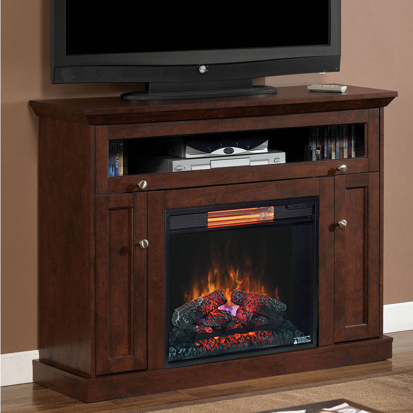 Electric Fireplace Media
 Windsor Wall or Corner Infrared Electric Fireplace Media
