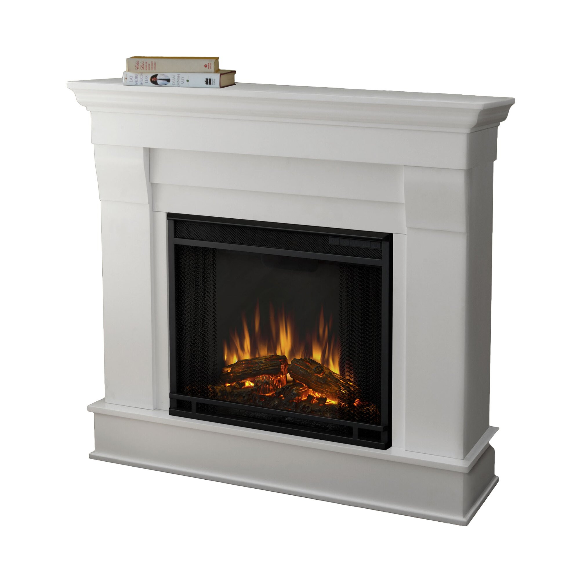 Electric Fireplace Units
 Real Flame Chateau Electric Fireplace & Reviews