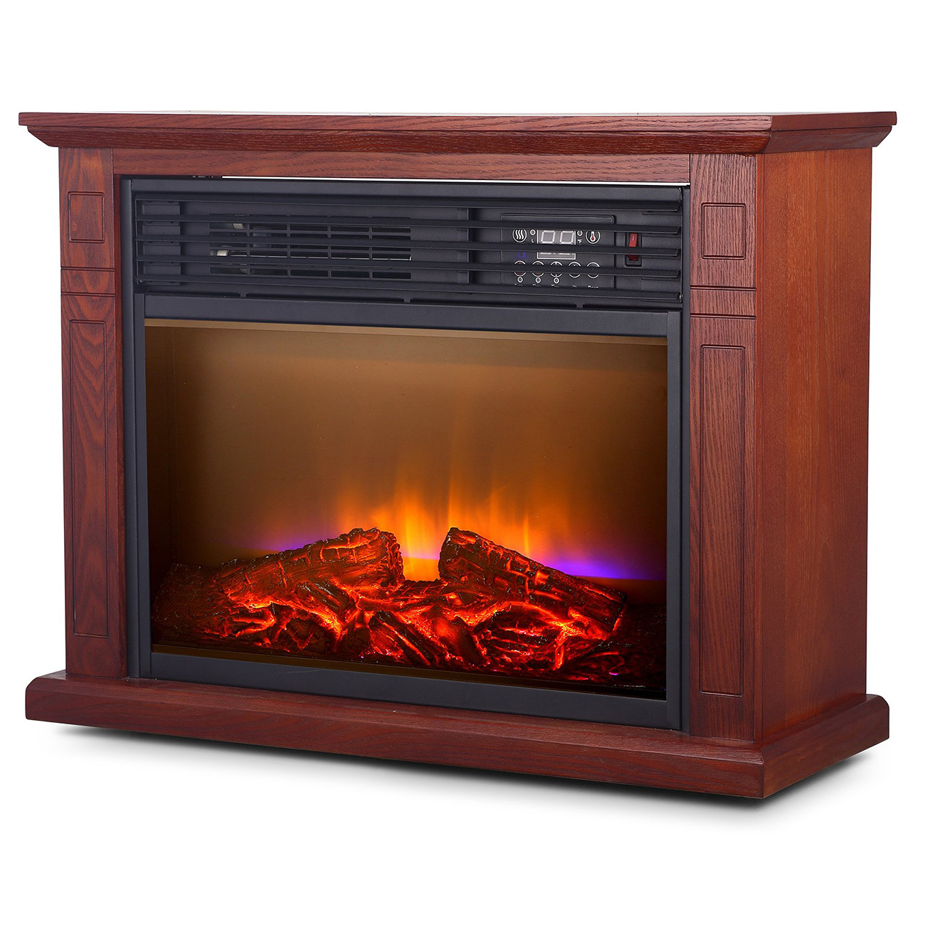 Electric Infrared Fireplace Heaters
 Room Electric Quartz Infrared Fireplace Heater