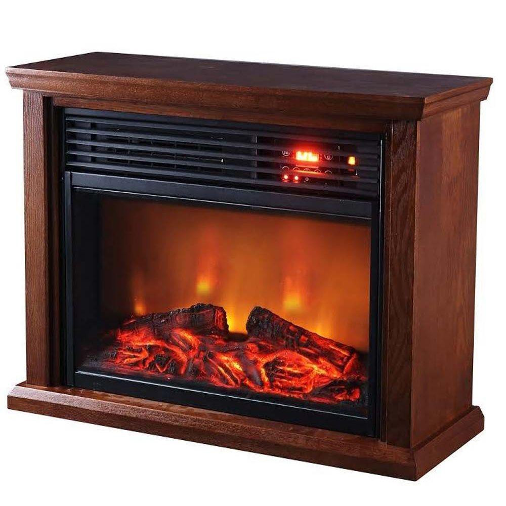 Electric Infrared Fireplace Heaters
 SUNHEAT 1500 Watt Patented Heat Exchanger Room