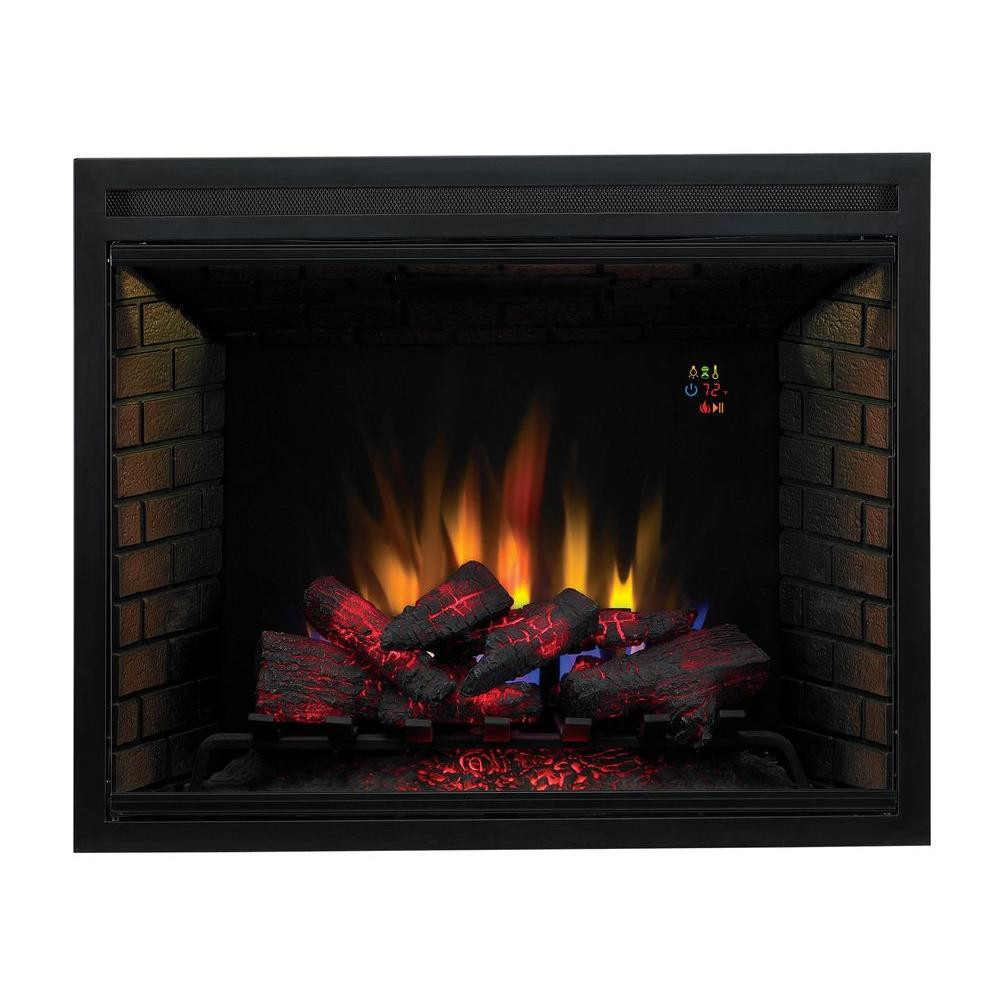 Electric Logs Fireplace Inserts
 SpectraFire 39 in Traditional Built in Electric Fireplace