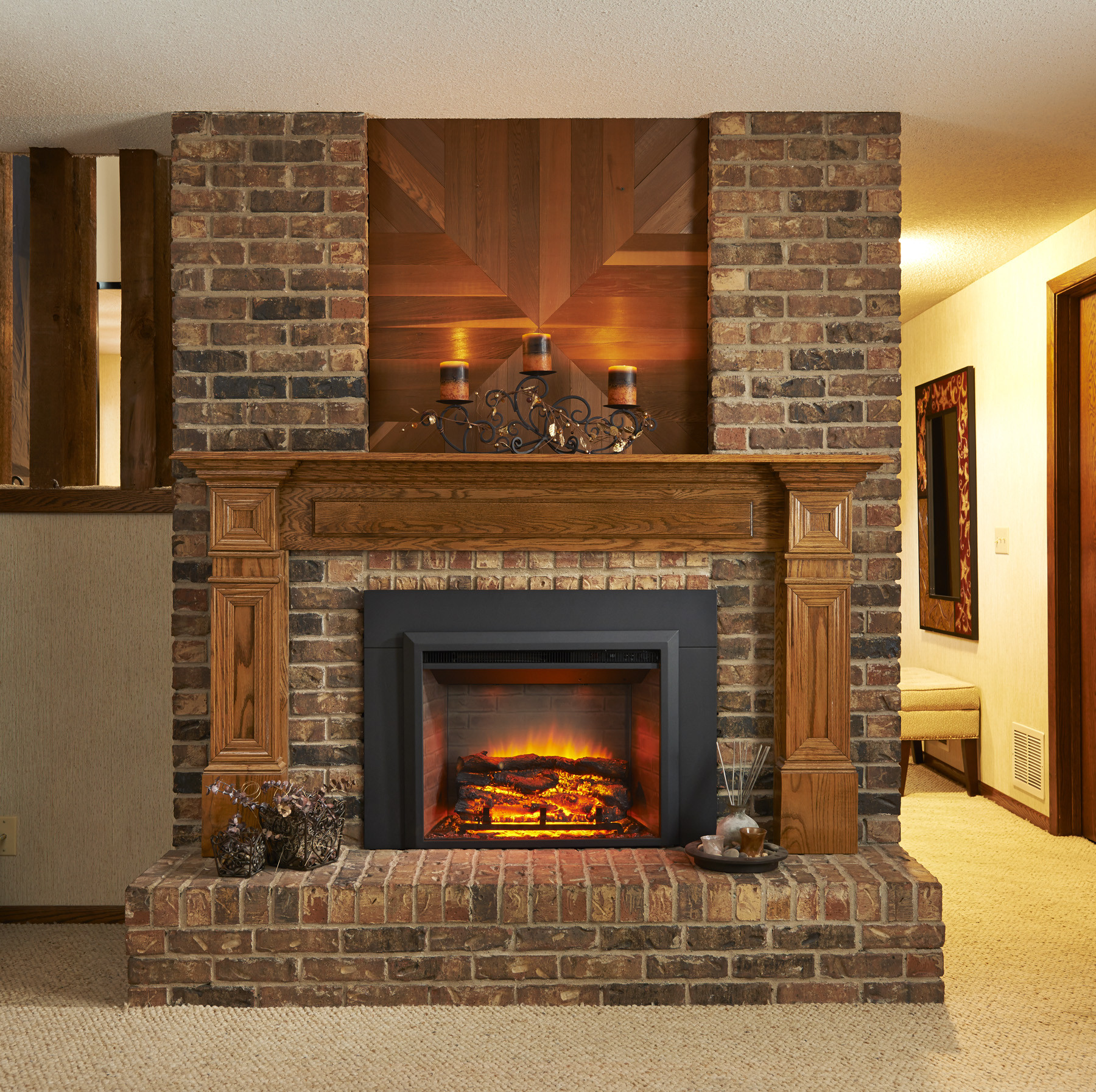 Electric Logs Fireplace Inserts
 New Product GreatCo Gallery Electric Fireplace Insert