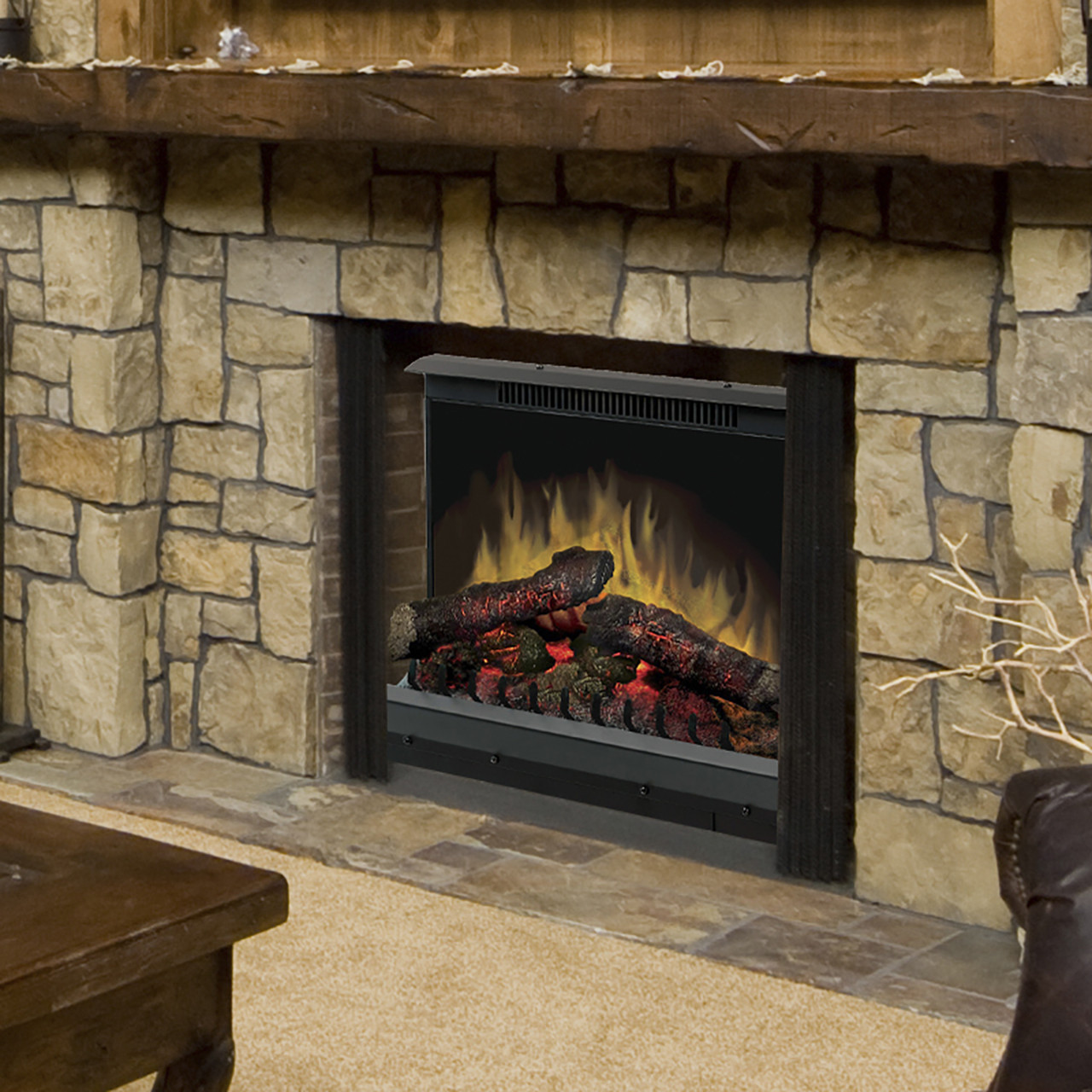 Electric Logs Fireplace Inserts
 Dimplex Electric Fireplaces Fireboxes & Inserts