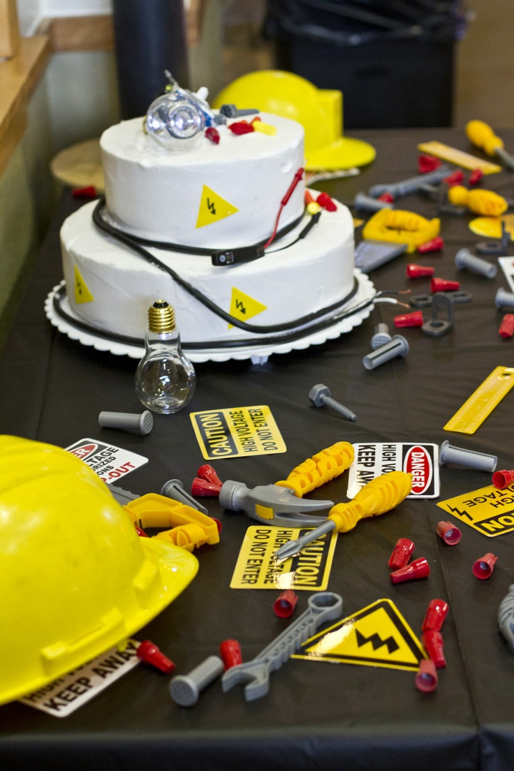 Electrical Engineering Graduation Party Ideas
 1000 images about electrician birthday on Pinterest