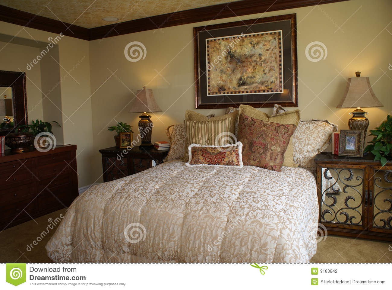 Elegant Bedspreads Master Bedroom
 Elegant Master Bedroom stock photo Image of sleeping