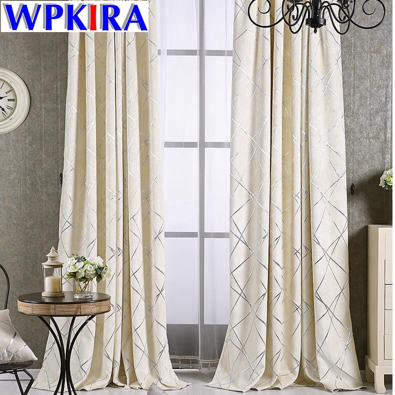 Elegant Curtain For Living Room
 Luxury Damask European Window Treatment Elegant Thick