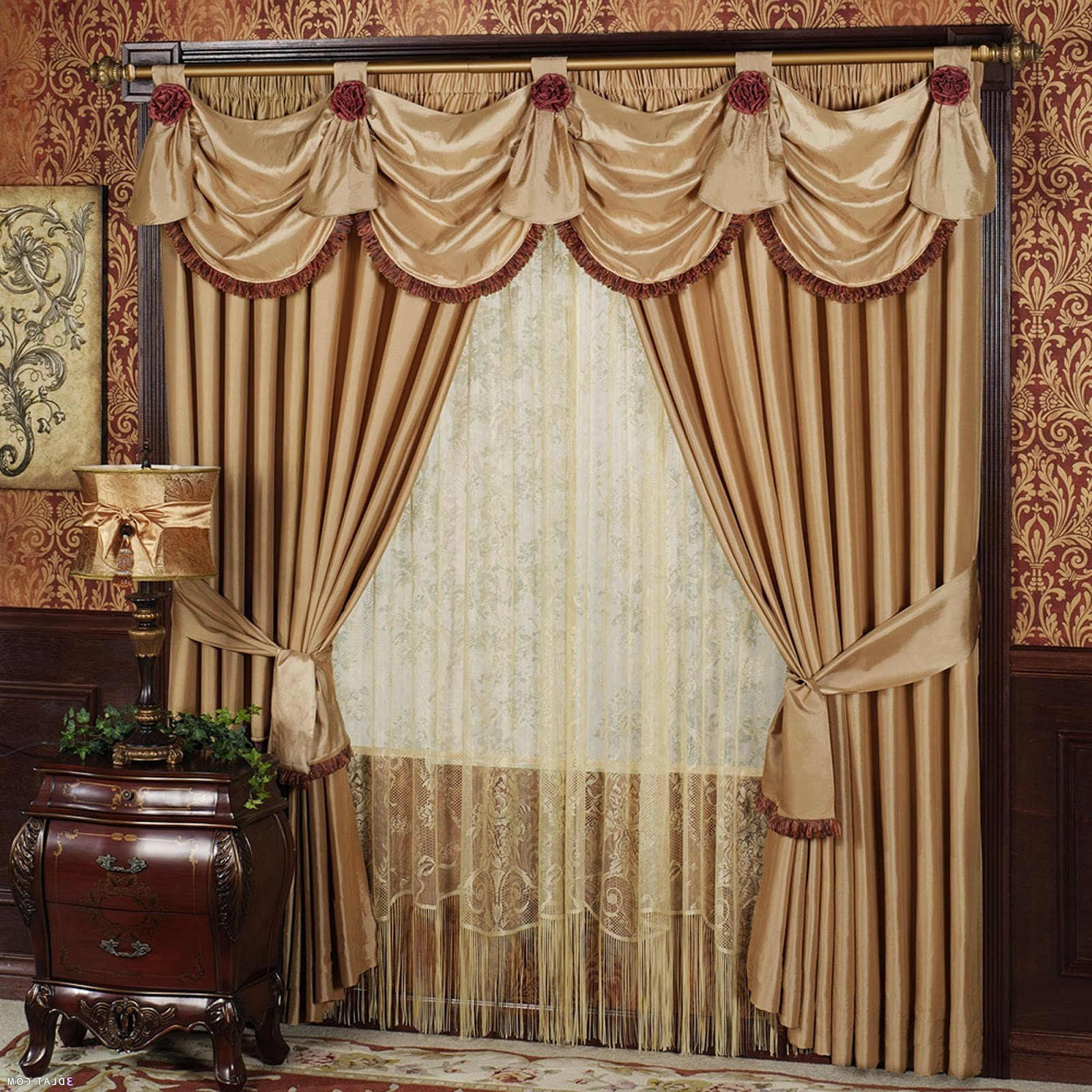 Elegant Living Room Curtains
 Living Room Curtains Designs Excellent Intended Window