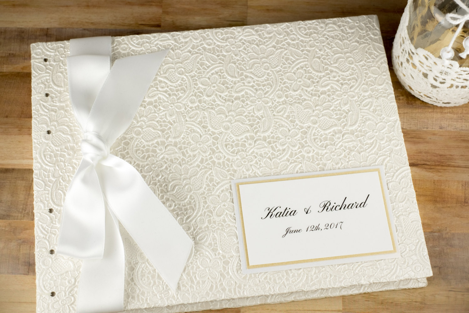 Elegant Wedding Guest Book
 White Guest Book Elegant Guest Book Wedding Guest by
