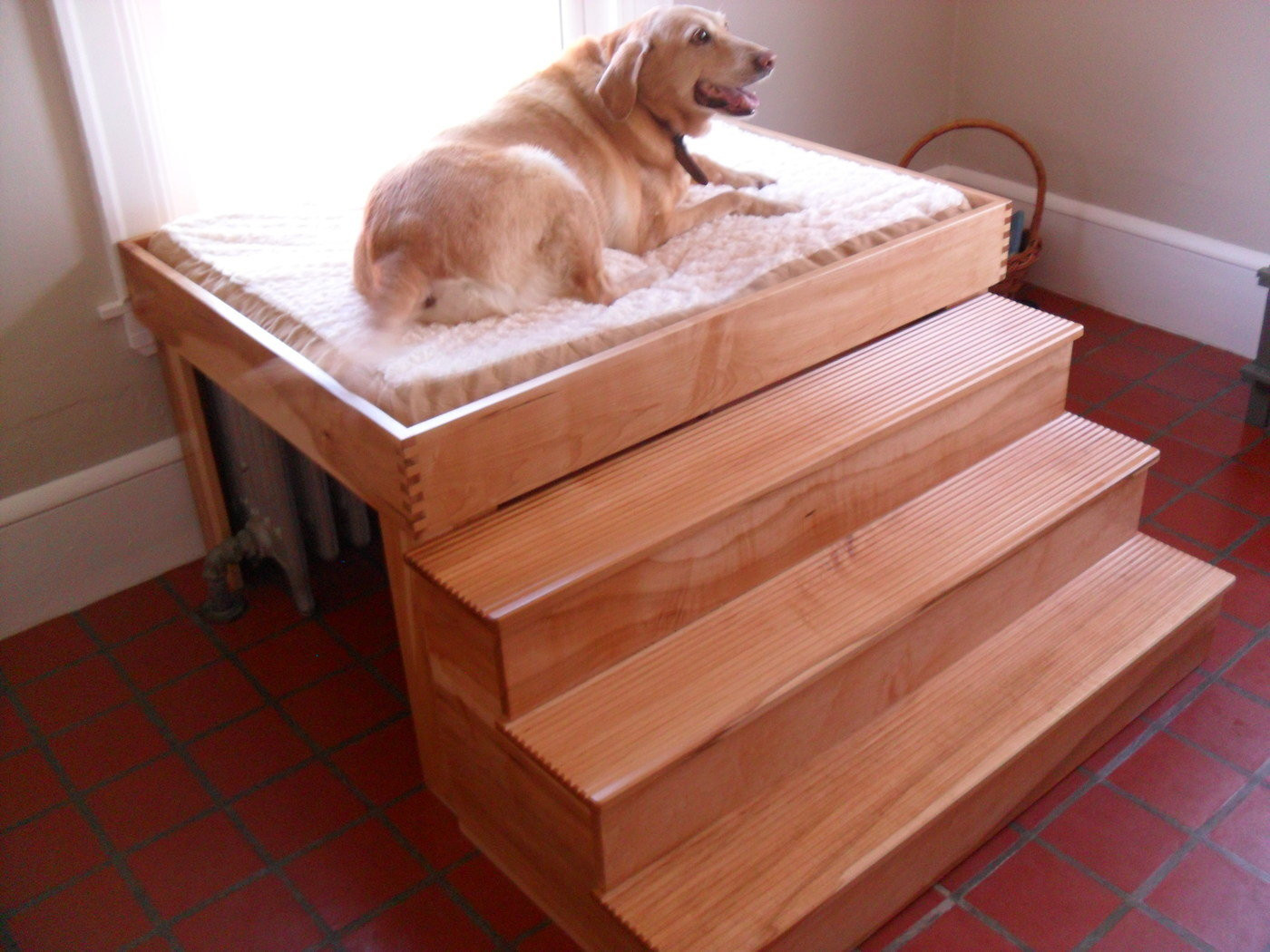 Elevated Dog Bed DIY
 Elevated dog bed by Anthony Saporiti at Coroflot