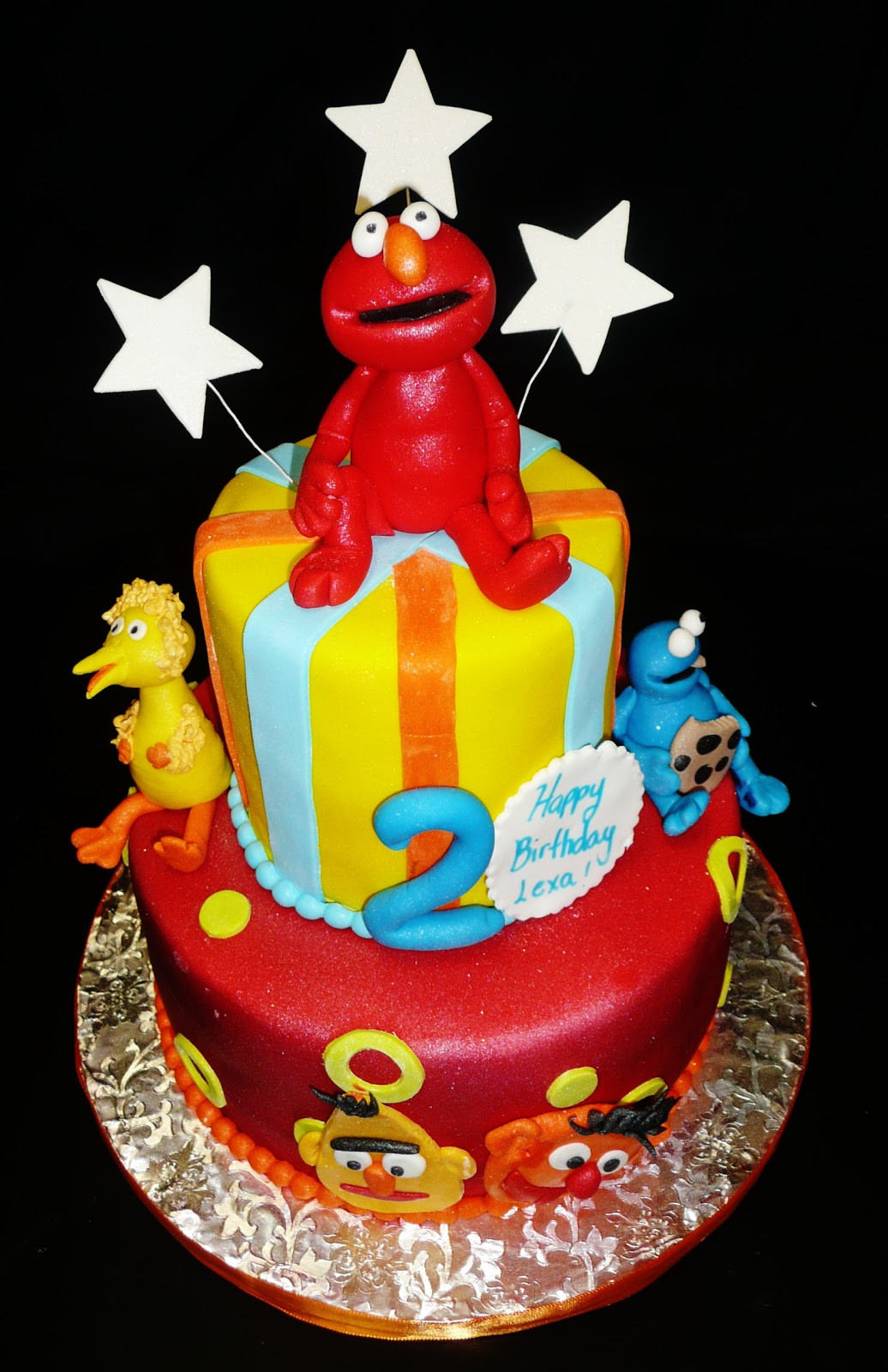 Elmo Birthday Cake
 Baking with Roxana s Cakes Elmo Themed Birthday Cake