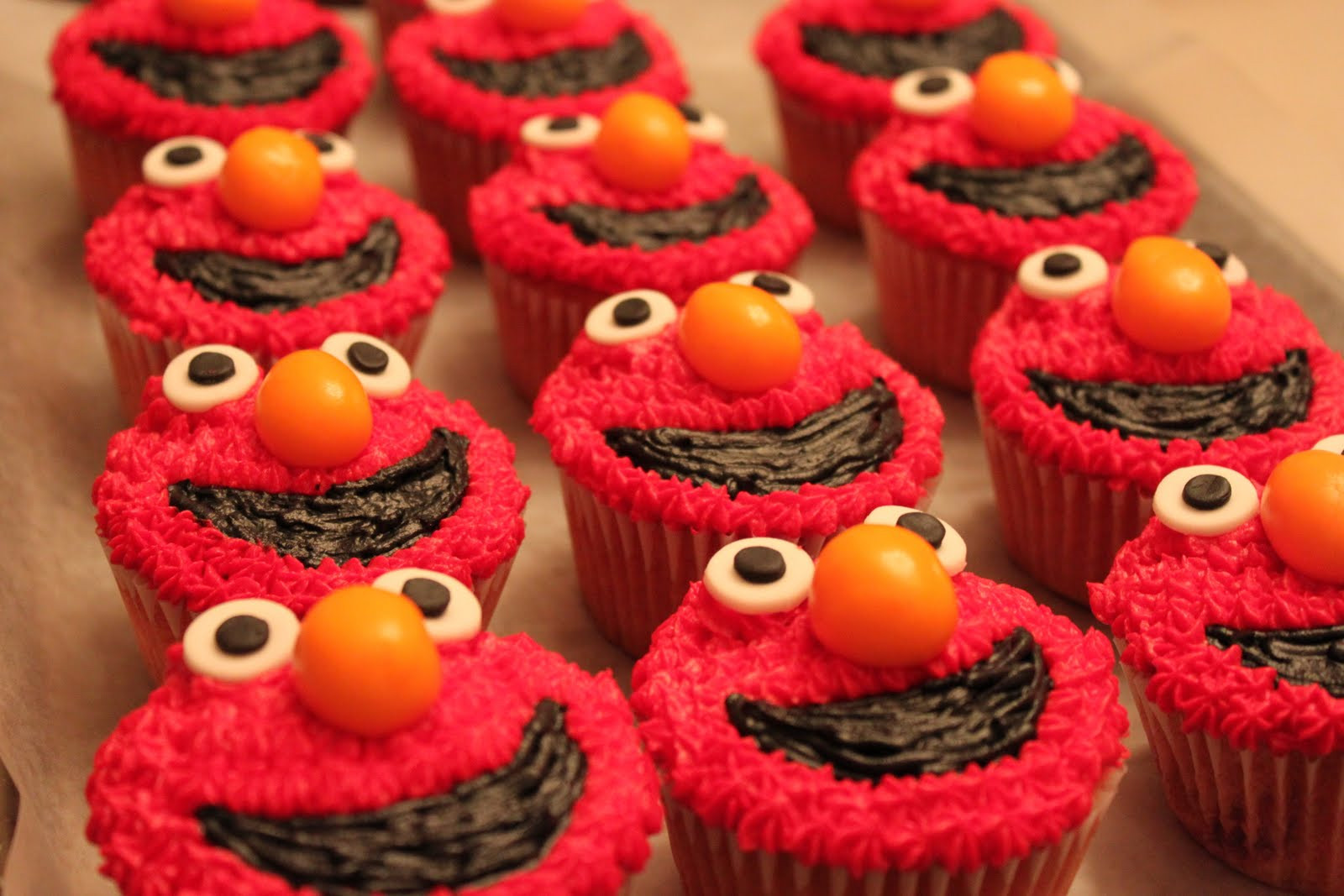 Elmo Birthday Cake
 Delightful Slice Elmo Birthday Cake