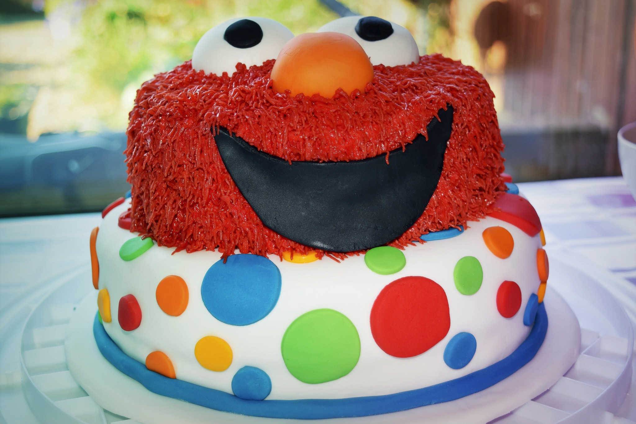 Elmo Birthday Cake
 Making an Elmo birthday cake Glasgow With Kids
