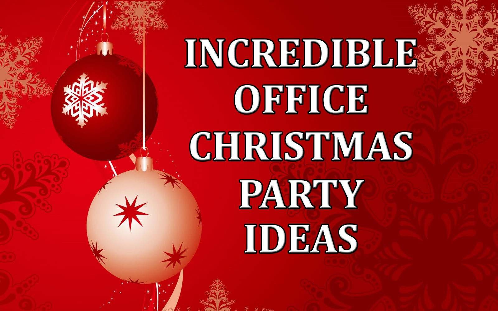 Employee Holiday Party Ideas
 Christmas Party Themes For Work