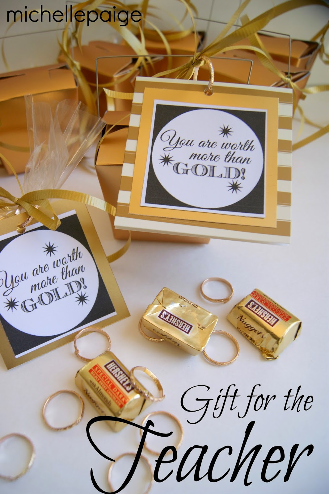 Employee Thank You Gift Ideas
 michelle paige blogs Worth More than Gold Teacher