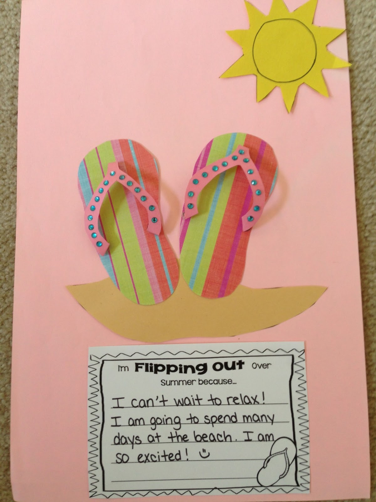 End Of The Year Crafts For Preschoolers
 Learning is Something to Treasure Orange You Glad It s a