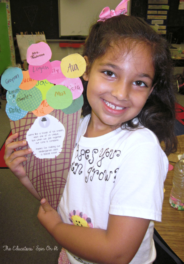 End Of The Year Crafts For Preschoolers
 Ice Cream Themed Class Project for End of School Year